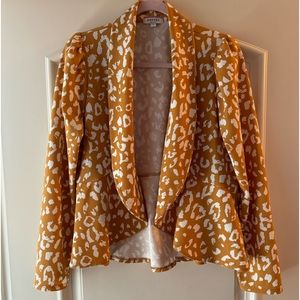 Leopard Print Blazer!